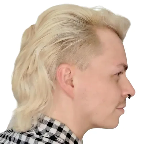 Vista 8 de Voloria Toupee de 12 pulgadas para hombre, piel ultrafina, pieza de pelo humano virgen europeo, piezas de sistema de reemplazo para hombres