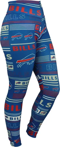 Vista 40 de Zubaz NFL Mallas para mujer de longitud completa de cintura alta básica 1.0