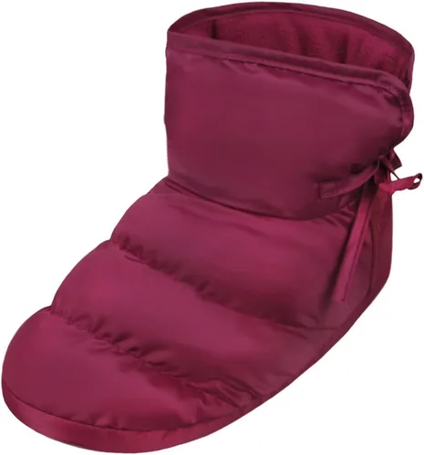 Vista 4 de Pantuflas de casa cálidas para mujer, impermeables, con forro de piel mullida, antideslizantes, botines para el hogar, botas de nieve al tobillo