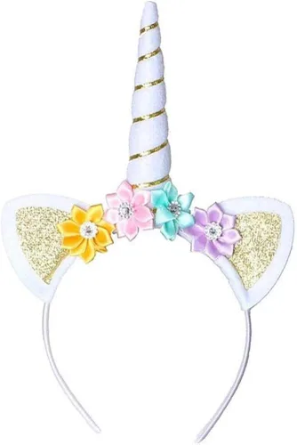 Vista 8 de Enfudid Disfraz de unicornio de princesa para niñas pequeñas, los disfraces de unicornio incluyen falda de malla, diadema de unicornio y ala de ángel