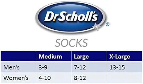 Vista 2 de Dr. Scholl's Calcetines de trabajo de compresión para hombre (1 par)