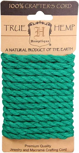 Vista 12 de Hemptique Tarjeta de cuerda de cáñamo, hecha con amor, colgador de plantas, álbum de recortes, jardinería, macramé, decoración del hogar