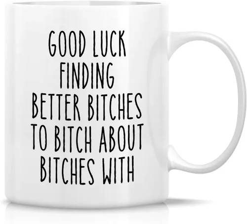Vista 11 de Retreez Taza divertida – Horario de jubilación Do Whatever the Fxxx - Taza de café de cerámica de 11 onzas, divertida, sarcasmo, sarcástico
