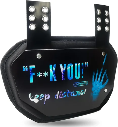 Vista 8 de Sports Placa para la espalda de fútbol para hombre, Placas para la espalda de fútbol para hombre, Las espaldas inferiores estarán seguras