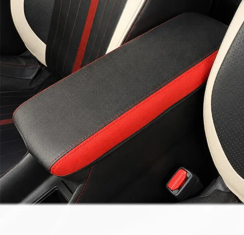Vista 37 de Accesorios interiores personalizados para Lexus RX350 2010 2011 2012 2013 2014 2015 Cubierta de caja de reposabrazos tapa de consola central, cojín