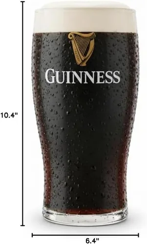 Vista 7 de Guinness Vaso de pinta de 20 onzas (juego de 2)
