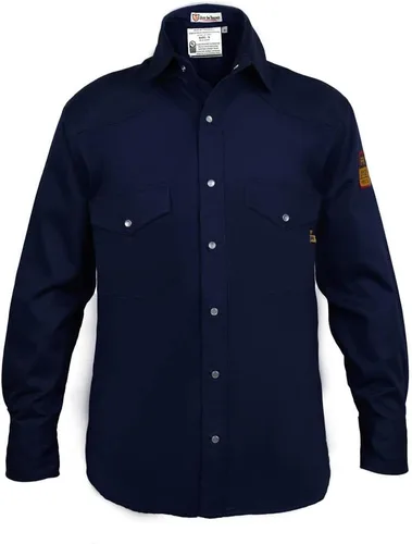 Vista 10 de Camisa resistente a llamas FR para soldadura - 100% C - 9 onzas