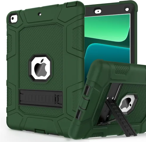 Vista 15 de Fundas para iPad de 6ª Generación, Funda de 5ª Generación, Air 2 de 9.7 Pulgadas a Prueba de Golpes, Resistente, Funda Protectora con Pata