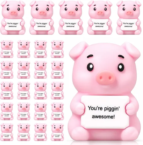 Vista 53 de Gejoy 25 piezas de mini figuras de pato, coloridos regalos motivacionales positivos, decoraciones inspiradoras de animales para graduación