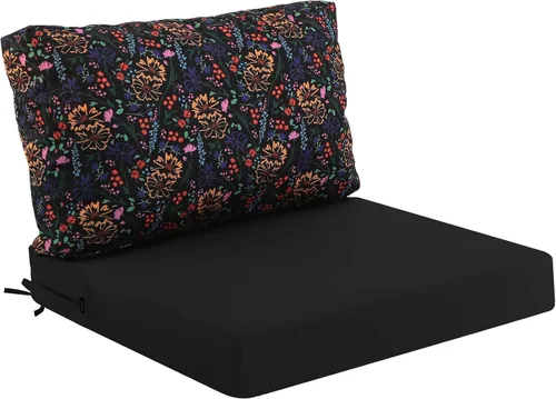 Vista 30 de idee-home Cojines impermeables para asiento de exteriores, para muebles de patio, cojines de repuesto para asiento profundo Hampton Bay
