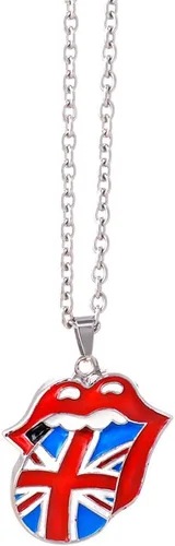 Vista 2 de The Rolling Stones Collar de lengua Union Jack