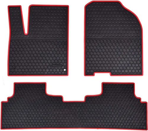 Vista 12 de Alfombrillas de coche personalizadas para Hyundai Sonata 2015 2016 2017 2018 2019/2016-2020 Kia Optima 2015 2016 2020 inodoro, lavables, resistentes