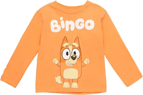 Vista 3 de Bluey Bingo Chilli Mom Bandit Dad Long Sleeve Matching Family T-Shirt Toddler to Adult