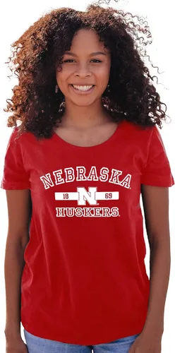 Vista 11 de Blue 84 NCAA - Camiseta con licencia oficial de la NCAA para mujer, color del equipo atlético