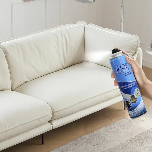 Vista 9 de Protector de gamuza en aerosol, protector de agua de tela, protección impermeable contra la lluvia y las manchas para botas, zapatos, sofás