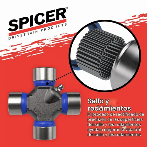 Vista 8 de Spicer Kit de juntas en U 5-153X serie 1310 (OSR) (paquete de 2)