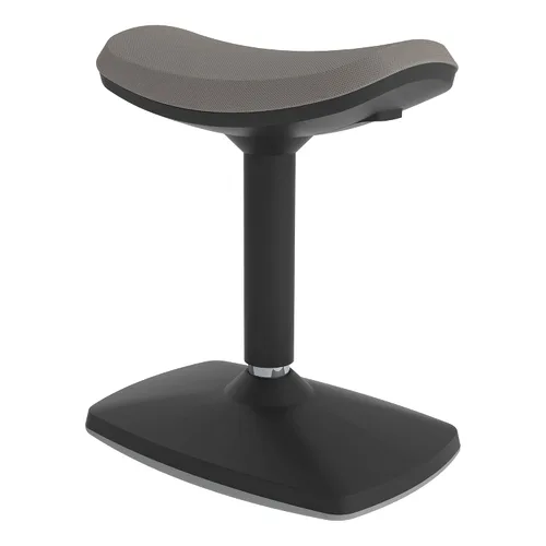 Vista 8 de Learniture Taburete de movimiento activo de altura ajustable con asiento de silla de montar - asiento flexible para aula escolar, oficina o hogar