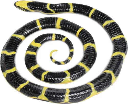 Vista 2 de Safari Ltd, Incredible Creatures, serpiente real común, juguete.