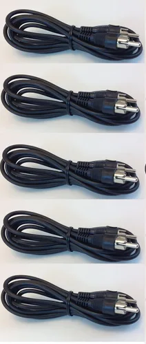 Vista 4 de CES Cable RCA Mono de 6 pies para video o audio mono (1 individual)