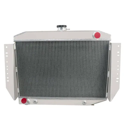 Vista 6 de Relé de ventilador de aluminio de 4 filas para Jeep Wagoneer Cherokee J10 J20 J-100 J-2500 J-2600 J-4600 J-4700 J-4800 5.9L/6.6L V8 1973 1974 1975