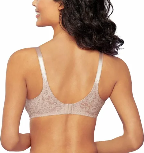 Vista 2 de Bali Women's Underwire Bra, Lace 'N Smooth, Lace Full-Coverage Bra with Stay-in-Place Straps