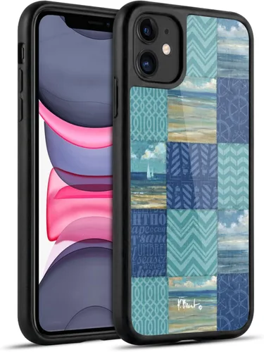 Vista 68 de Head Case Designs Officially Licensed Paul Brent Agate Mermaid Coastal Gel Armor Case [Military Grade Drop Protection] Compatible with Apple iPhone