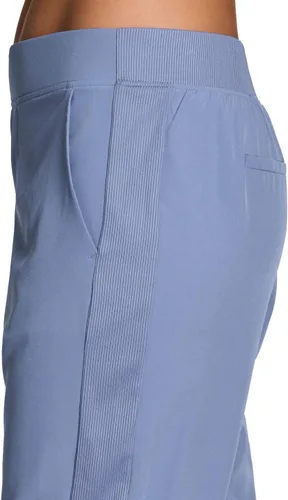 Vista 5 de RBX Pantalón de tobillo para mujer, de secado rápido, ligero, elástico, tejido, sin pinzas, pierna recta