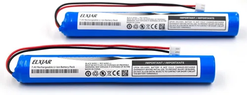 Vista 8 de Paquete de 2 baterías recargables de iones de litio de 3.7 V 4000 mAh con cable JST XH2.54/2P conector para juguetes electrónicos de bricolaje