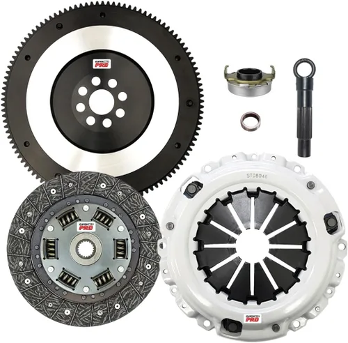 Vista 6 de Kit de embrague ClutchMaxPRO Performance Stage 1 compatible con 2006 2007 2008 2009 2010 2011 2012 2013 2014 2015 Honda Civic 1.8L SOHC R18A1