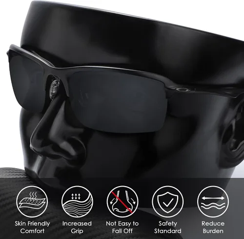 Vista 4 de BLAZERBUCK Pieza de almohadillas de nariz de repuesto para gafas de sol Oakley Wiretap