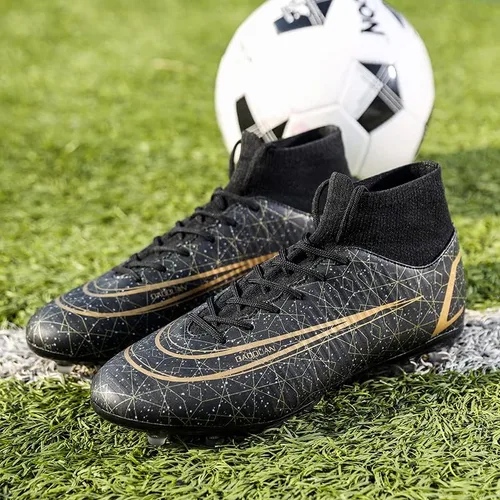 Vista 7 de MEBAMY Zapatos de fútbol para hombre TPUAG profesionales de uñas largas para deportes al aire libre botas de fútbol para correr para exteriores e
