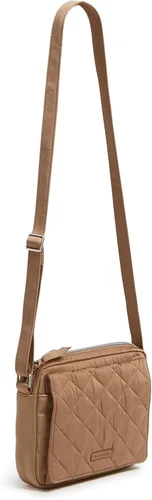 Vista 3 de Vera Bradley Bolso bandolera Peperformance de sarga mediana hipster para mujer