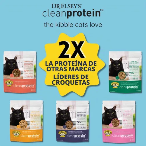 Vista 7 de Dr. Elsey's cleanprotein - Comida para gatos con pollo - Bolsa de 2 libras