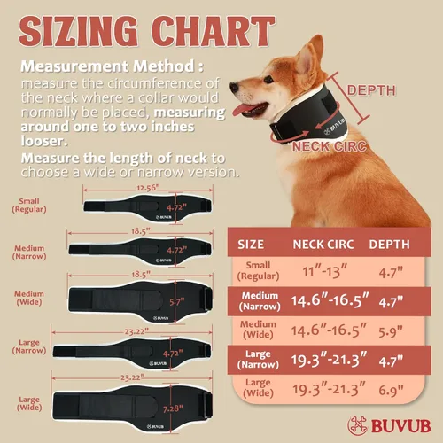 Vista 2 de Soporte de cuello para perro con placa de soporte semirrígida integrada para enfermedad del disco intervertebral (IVDD) Esguinces vertebrales