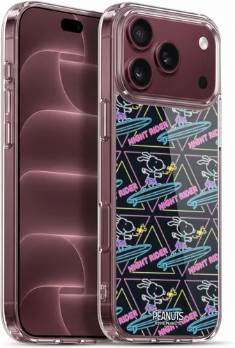 Vista 143 de Head Case Designs Funda de gel suave con licencia oficial de Peanuts Tropical Surf Snoopy Aloha Disco compatible con Apple iPhone 13 Mini Surf