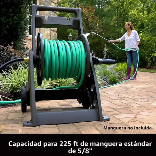 Vista 4 de [Usado] Liberty Garden Products 514 Dos ruedas, carro de la manguera, bronce