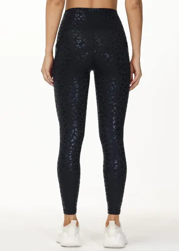 Vista 3 de THE GYM PEOPLE Leggings de entrenamiento con cintura cruzada en V para mujer control de abdomen pantalones de yoga para correr con bolsillos
