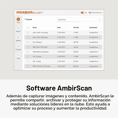 Vista 5 de Ambir ImageScan Pro 687-AS Escáner de tarjeta dúplex para computadora Windows PC y MAC