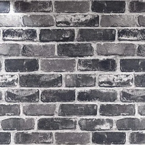 Vista 7 de Okydoky Papel Tapiz Despegable y Adhesivo, Papel Tapiz de Ladrillo Gris para Decoración del Hogar, Papel de Contacto Adhesivo y Despegable