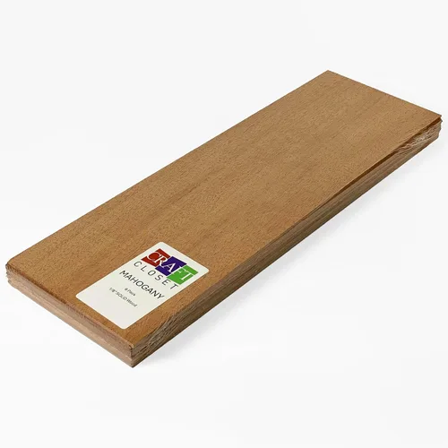 Vista 7 de Madera maciza de 6 x 19 pulgadas, 0.13 pulgadas, 1/8 pulgadas, sin terminar (tilo)