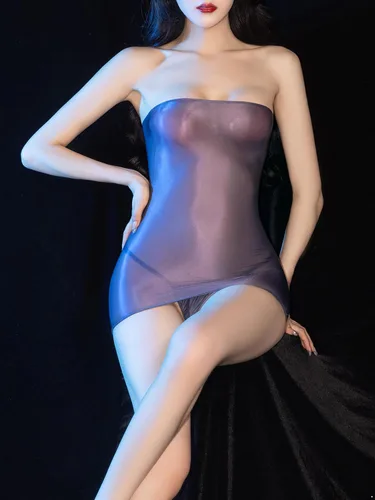 Vista 3 de YiZYiF Minivestidos de tubo sólido para mujer, con tanga