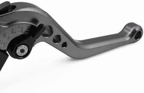 Vista 4 de Keewor Palancas de embrague de freno corto ajustables CNC para Kawasaki VULCAN/S 650cc 2015-2016 VERSYS 1000 2015-2016 VERSYS (650cc) 2015-2016 gris