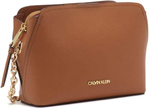 Vista 10 de Calvin Klein Hailey Micro Pebble - Cadena cruzada con triple compartimento