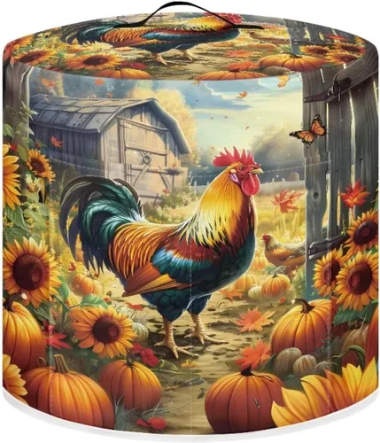 Vista 23 de Cozeyat Cubierta para olla a presión de gallo, antiestática para olla a presión eléctrica de 3 cuartos de galón, cubierta para electrodomésticos