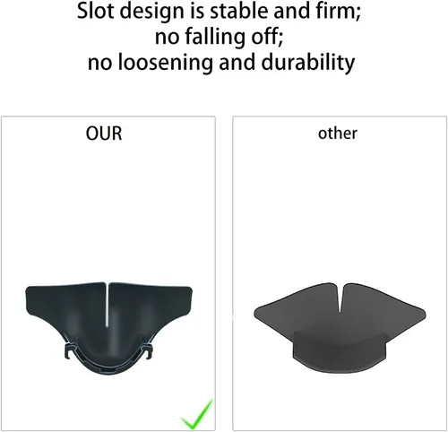 Vista 9 de TNE Face Cushion Cover, Nose GuardLight Blocker, Outer Shell, Thumbstick Caps, Lens Pad for Meta Quest 3 Silicone Face Pad Cover, Front Cover, Lens
