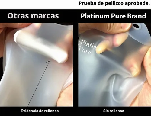Vista 2 de Bolsas reutilizables Sous Vide, juego de 2 bolsas sin BPA para cocinar al vacío, 100% silicona de platino LFGB pura sin rellenos, compatible