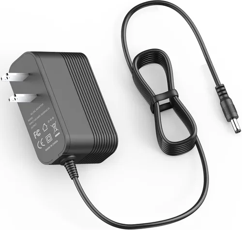 Vista 7 de Cargador de 27 V para pistola de masaje de imagen más nítida compatible con Sharper Image 2437599 1011666 1013002 1012667 1013985 Powerboost