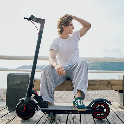 Vista 9 de Scooter eléctrico - Scooter eléctrico para adultos y adolescentes Negro 2