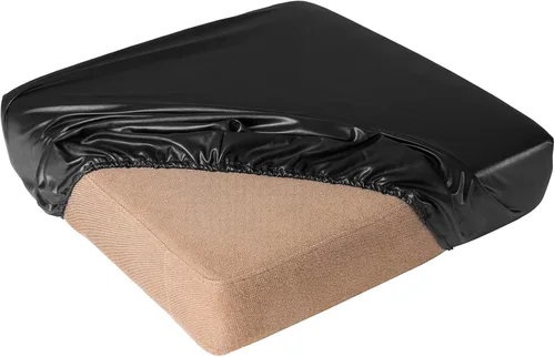 Vista 9 de vctops Fundas de cojín 100% impermeables de piel sintética para sofá, cojín elástico de lujo, protector de muebles, funda de asiento lavable, funda