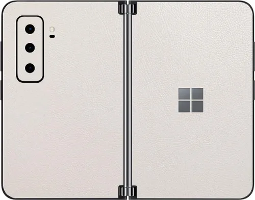 Vista 66 de SopiGuard Skin para Microsoft Surface Duo 2 2ª generación de borde a borde de paneles delanteros y traseros de vinilo (piedra de ladrillo)